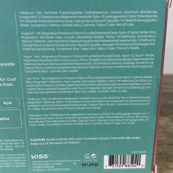 Kiss Joah Flamingo Garden Eyeshadow & Cheek palette - Picture 10 of 10